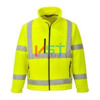 Куртка светоотражающая из софтшелла (3 сл) PORTWEST S424 желтая
