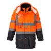 Куртка светоотражающая контрастная 7 в 1 PORTWEST TRAFFIC S426 оранжевая