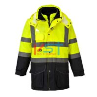 Куртка светоотражающая контрастная 7 в 1 PORTWEST TRAFFIC S426 желтая