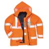 Куртка светооражающая 4 в 1 PORTWEST TRAFFIC S468 оранжевая