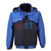 Куртка-бомбер двухцветная PORTWEST S561 темно-синяя/синяя