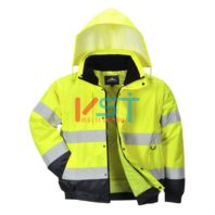 Куртка 2 в 1 светоотражающая PORTWEST C468 желтая