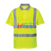 Рубашка-поло светоотражающая PORTWEST S177 желтая