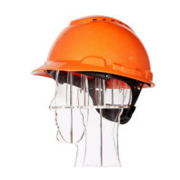 Каска защитная 3M H-700N с храповиком и вентиляцией оранжевая