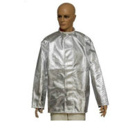 Куртка алюминизированная ALWITс застежкой велкро (стандарт EN 11612)