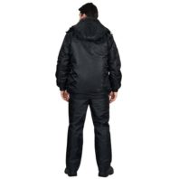 Куртка СИРИУС ПОЛЮС черная зимняя рабочая мужская 05556