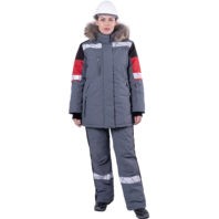 Куртка ХАЙ-ТЕК SAFETY зимняя Кур 237