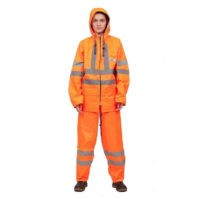Куртка ПВХ EXTRA-VISION WPL влагозащитная оранжевая WPL11